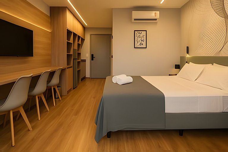 Studio Paulista 308 Rooftop Pool