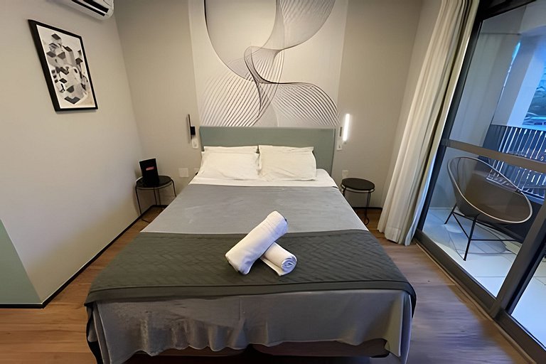 Studio Paulista 306 Rooftop Pool