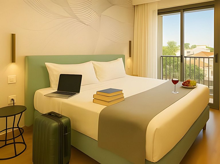 Studio Paulista 306 Rooftop Pool