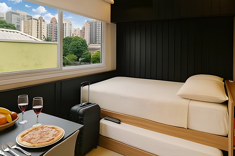 Studio super premium 210 | estacionamento incluso!