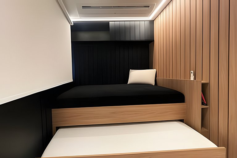 Studio super premium 210 | estacionamento incluso!