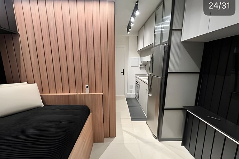 Studio super premium 210 | estacionamento incluso!