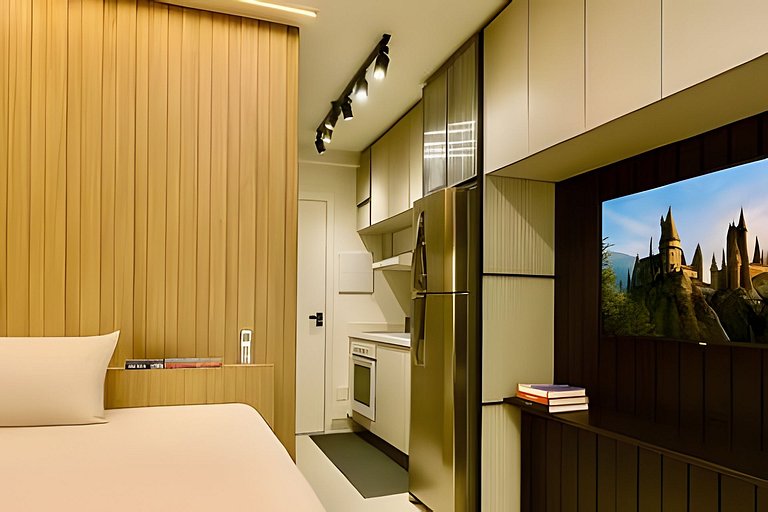Studio super premium 210 | estacionamento incluso!