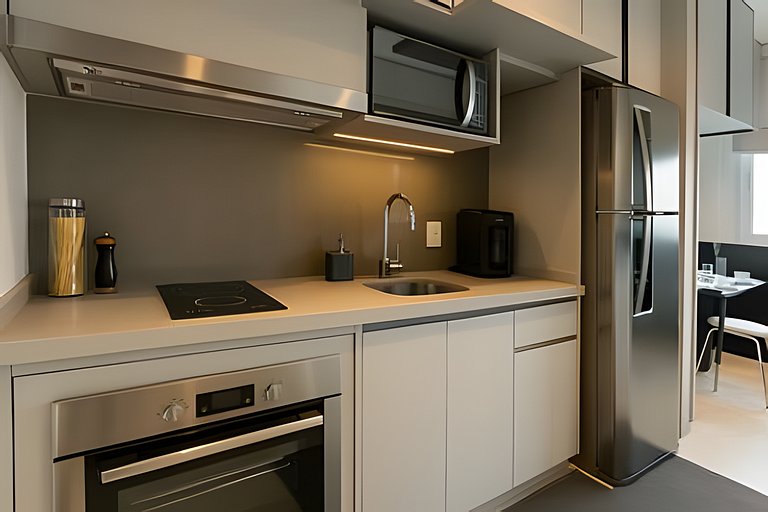 Studio super premium 210 | estacionamento incluso!