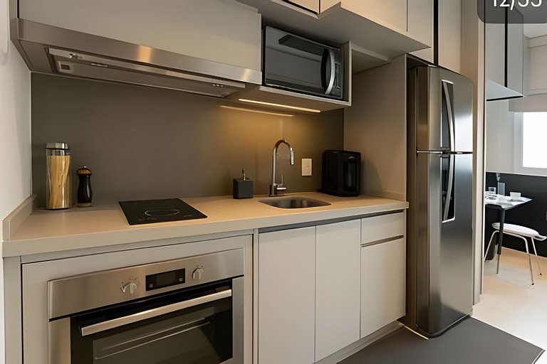 Studio super premium 210 | estacionamento incluso!
