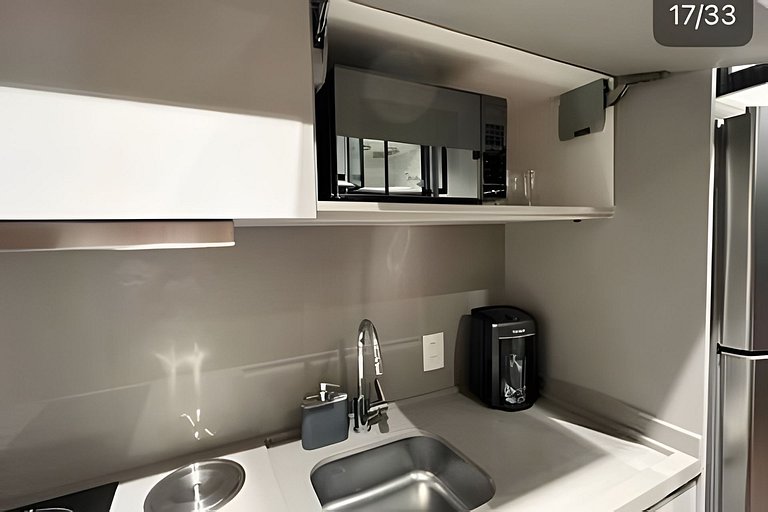 Studio super premium 210 | estacionamento incluso!