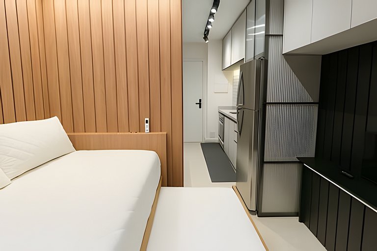 Studio super premium 210 | estacionamento incluso!