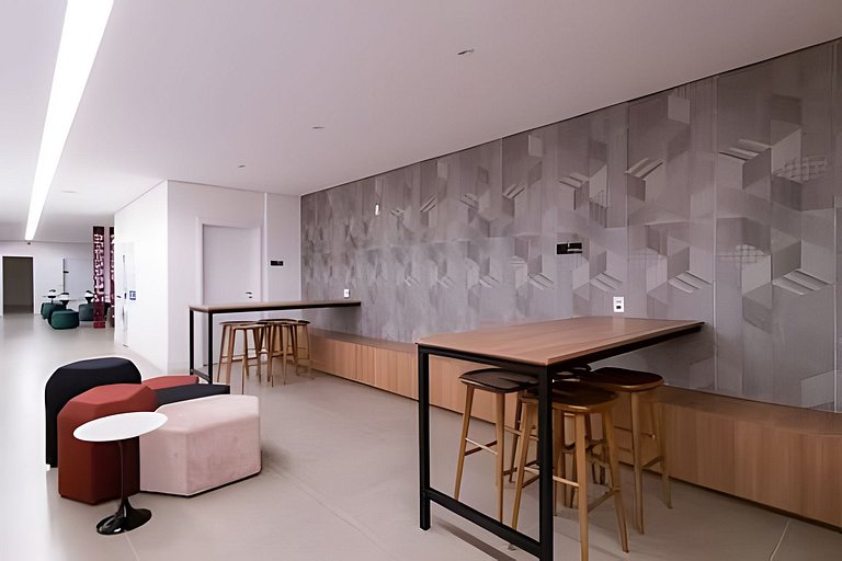 Studio super premium 210 | estacionamento incluso!