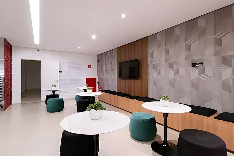 Studio super premium 210 | estacionamento incluso!
