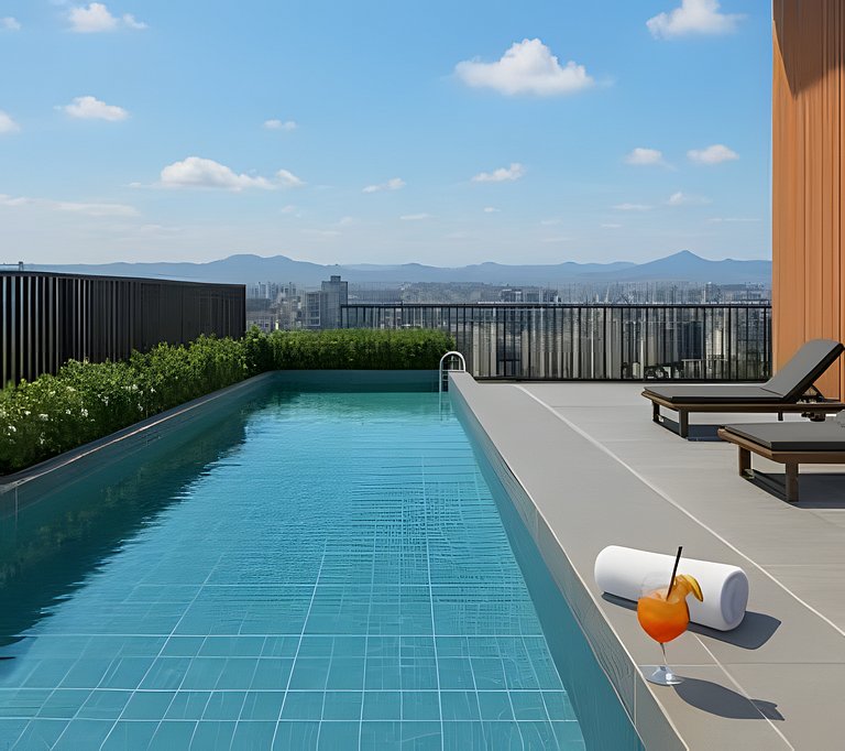 SᴛᴜᴅɪᴏAʟʟɪᴀɴᴢ2306 - Estacionamento & Rooftop pool