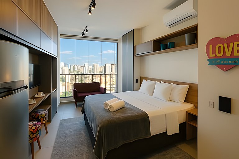 SᴛᴜᴅɪᴏAʟʟɪᴀɴᴢ2307 - Estacionamento & Rooftop pool
