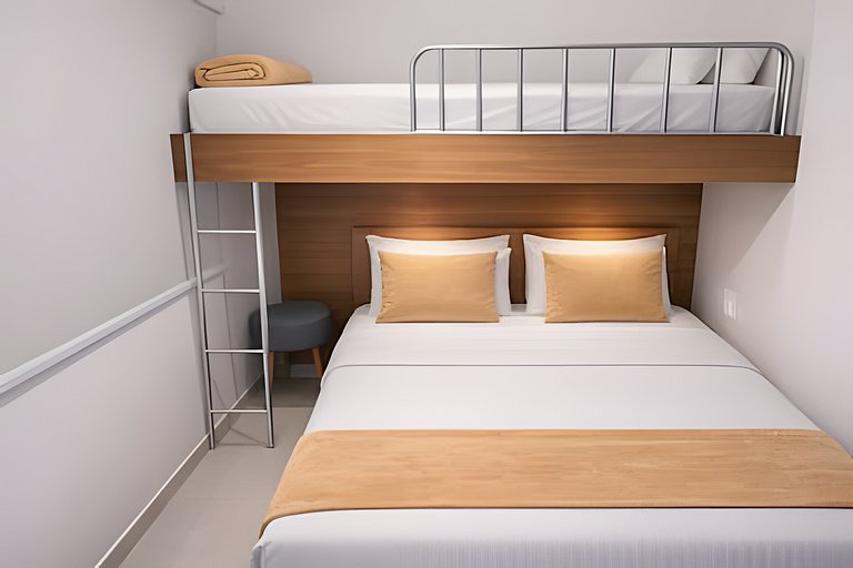 IDHome Elegance  Studio 110 com Estacionamento!