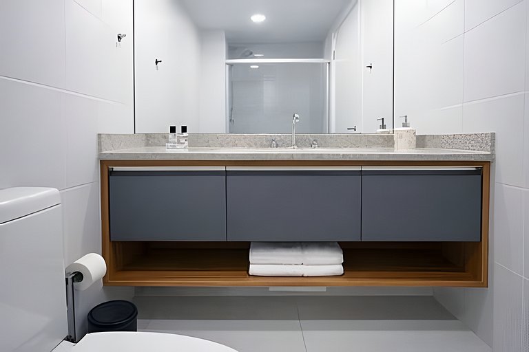 IDHome Elegance  Studio 110 com Estacionamento!