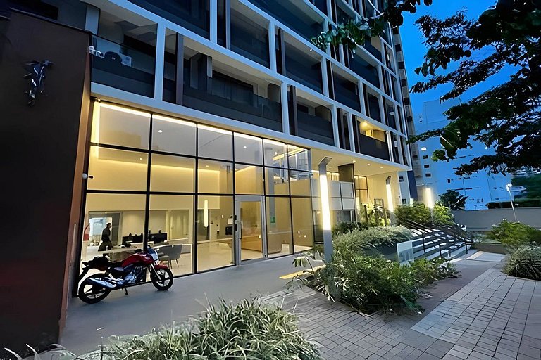 Studio Paulista 308 Rooftop Pool